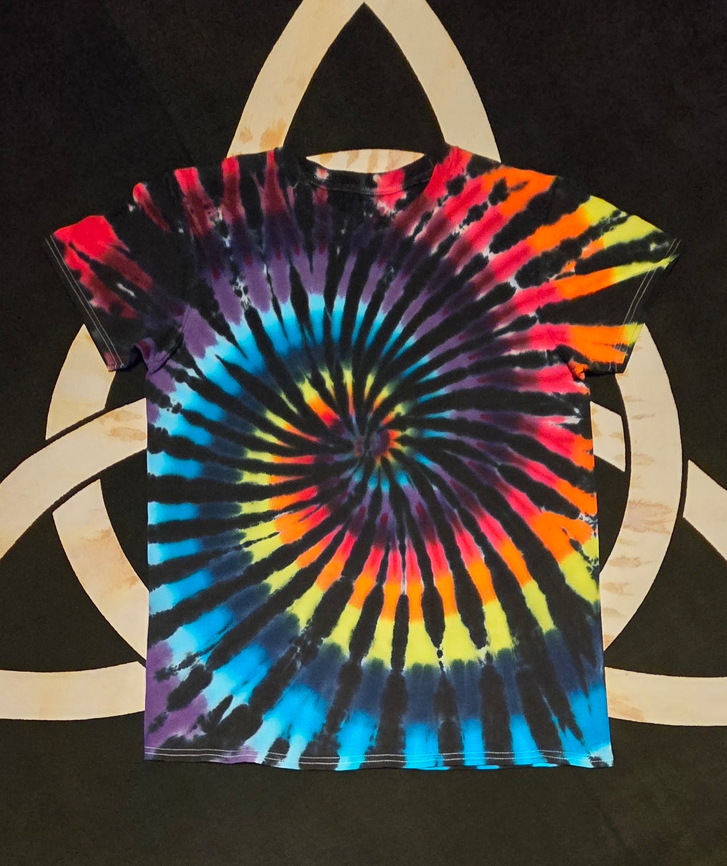 Warm and Cool Spiral with Black #29