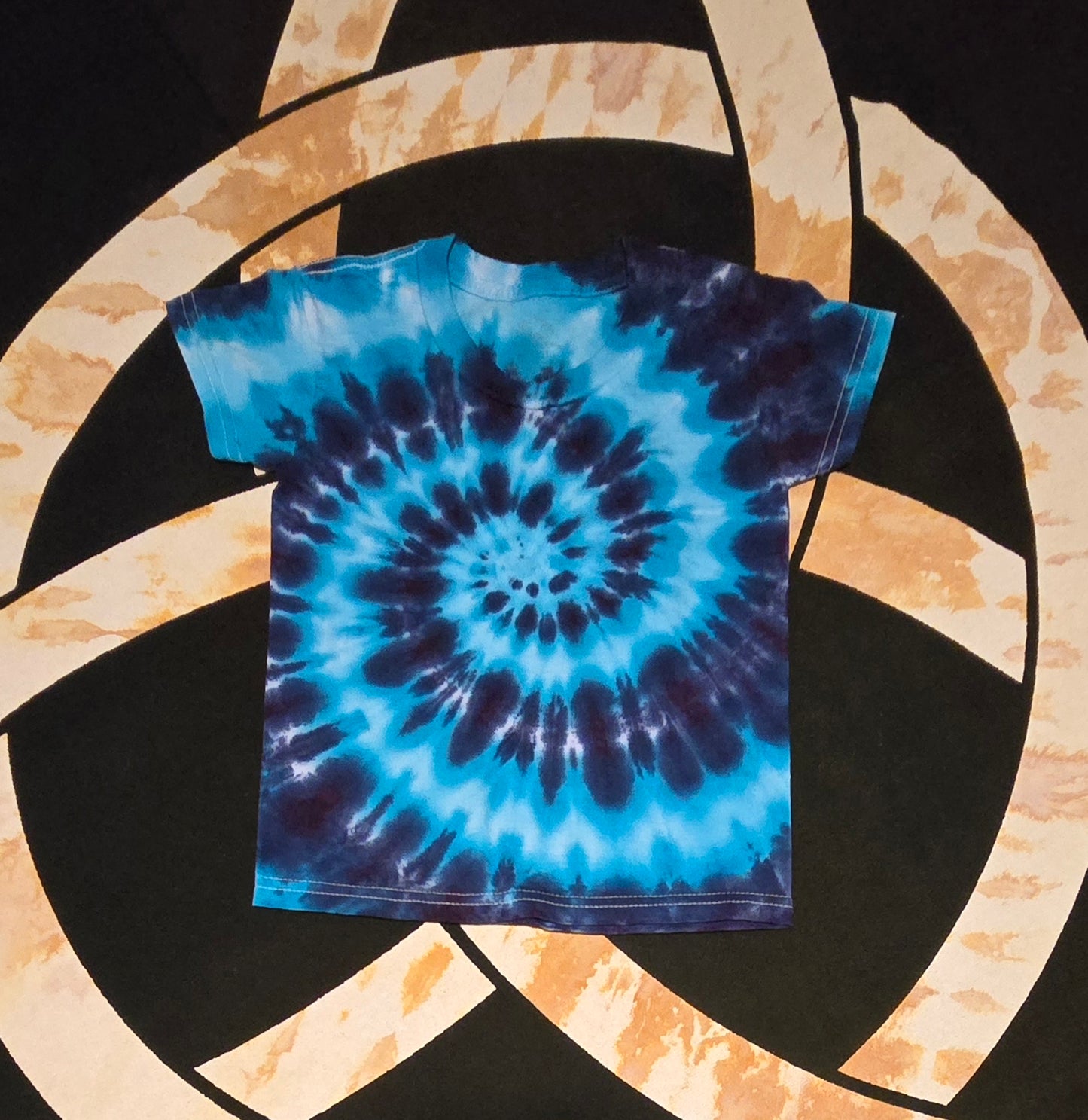 T Blue Spiral #106