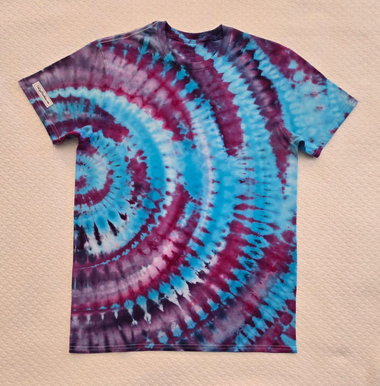 Purple and Blue Ice Dye Ripple #133